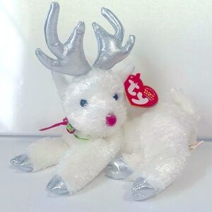 NWT TY BEANIE BABIES “Sleighbelle” the Reindeer